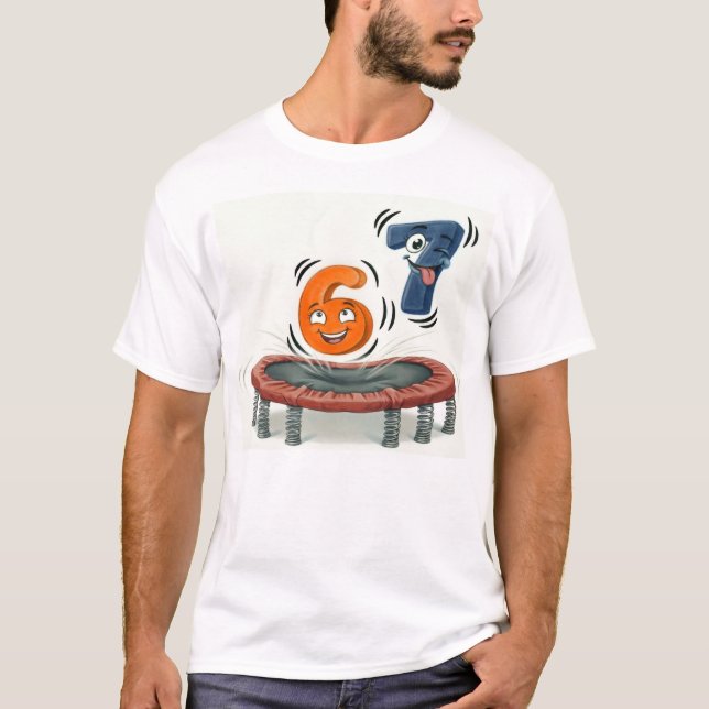 Trampolin 6 7 T-Shirt (Vorderseite)