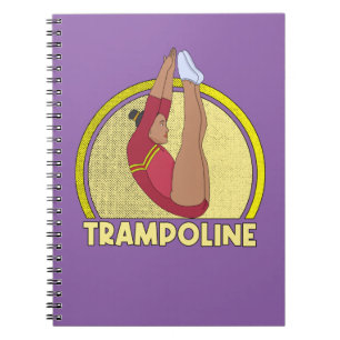 Trampolin Gymnastik Notizblock