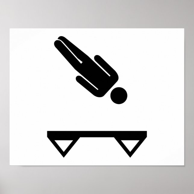 Trampolin Poster (Vorne)
