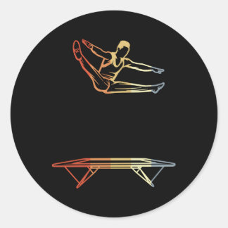 Trampolin Runder Aufkleber