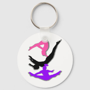 Trampoline Gymnast Schlüsselanhänger