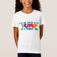 Trampoline Jump Anniversaire T-shirt