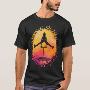 Trampoline Jumping Trampolin Gymnastik 18 T-Shirt