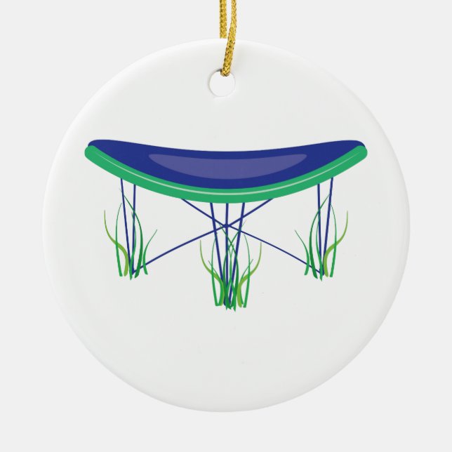 Trampoline Keramikornament (Vorne)