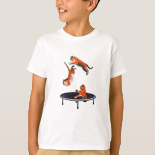 trampolining Tiger T-Shirt