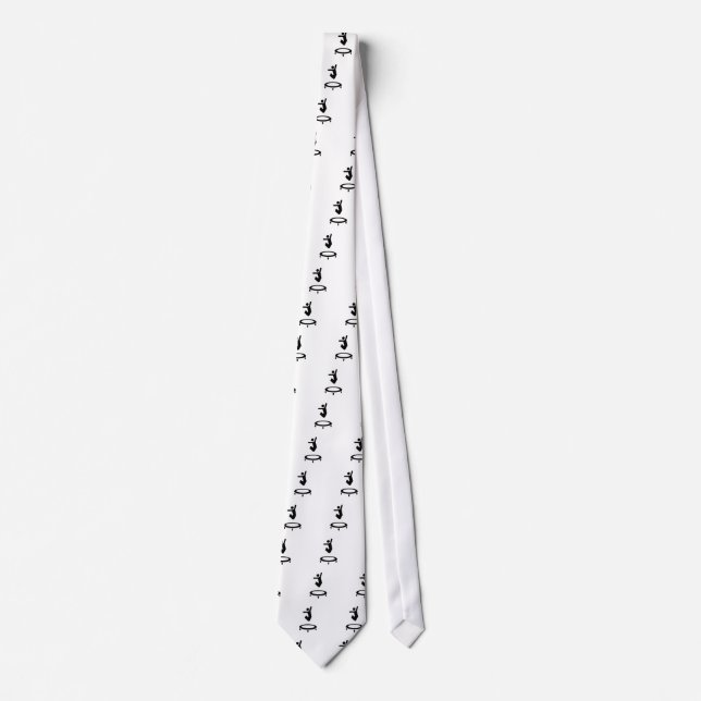 Trampolinist Krawatte (Vorderseite)