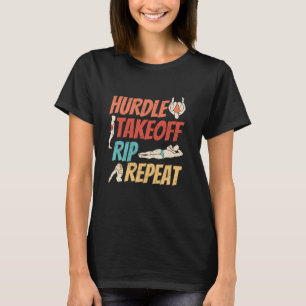 Trampolintauchcoach riecht nach Chlor Sprungturm T-Shirt