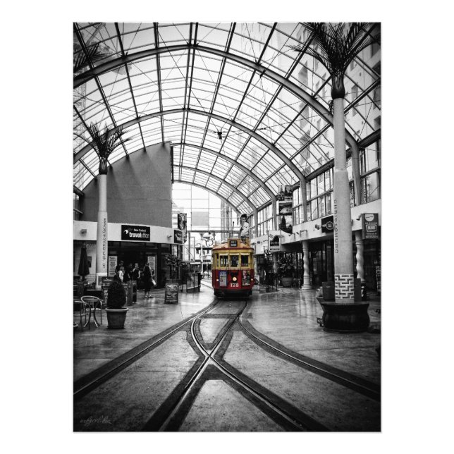 Tramway à Christchurch NZ Photo (Devant)