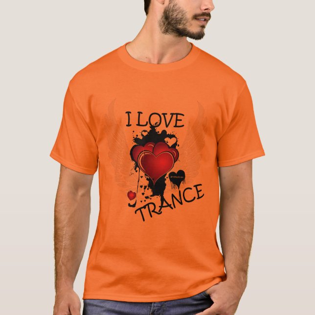Trance 001 der Liebe I T-Shirt (Vorderseite)