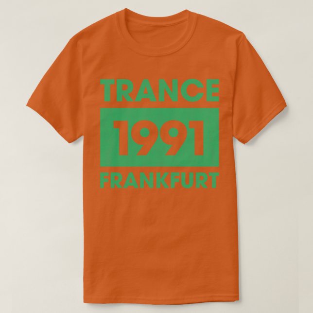 Trance 1991 Vintag T-Shirt (Design vorne)