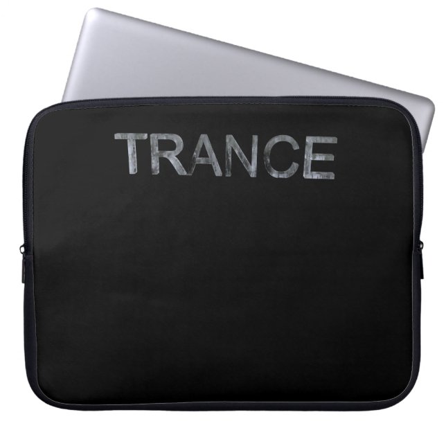 Trance Electronic Dance Music Laptopschutzhülle (Vorderseite)