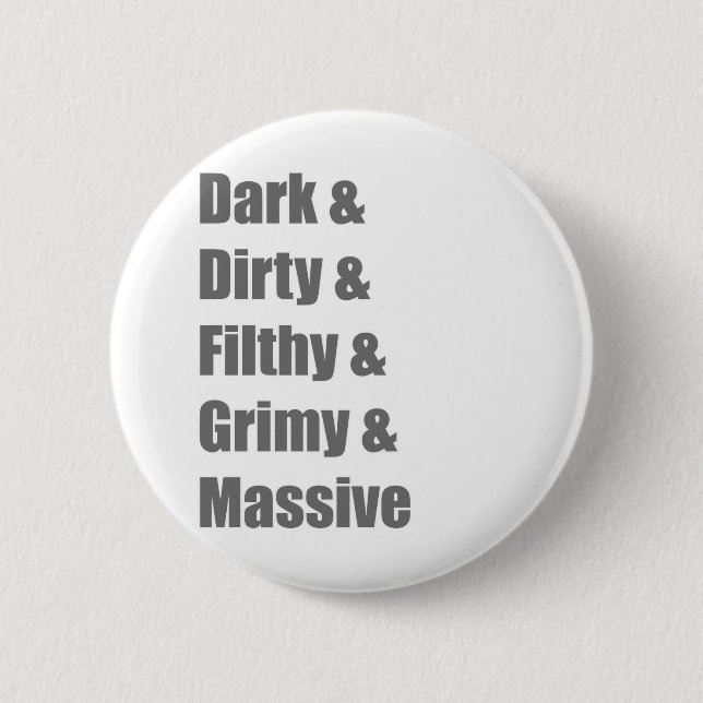 Trance-Haus Techno Electro-Tanz-Rave-Shirt Button (Vorderseite)