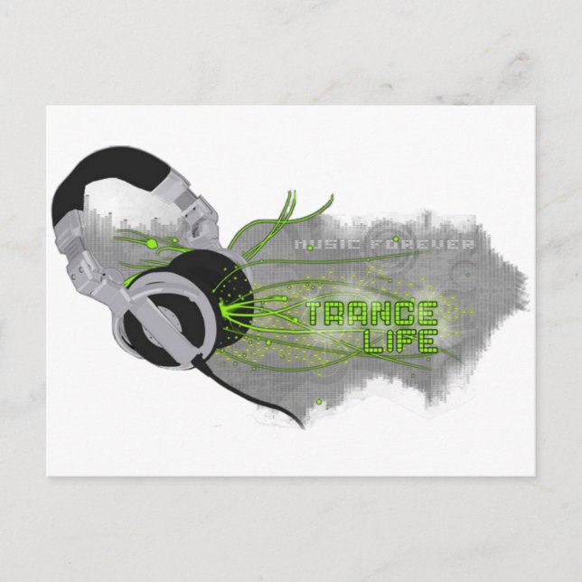 Trance Postkarte (Vorderseite)