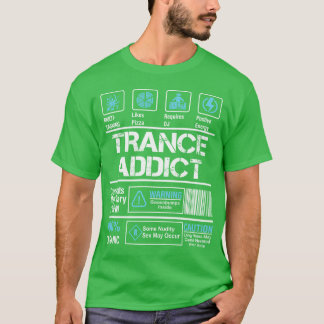 Trance-Süchtiger retro T-Shirt