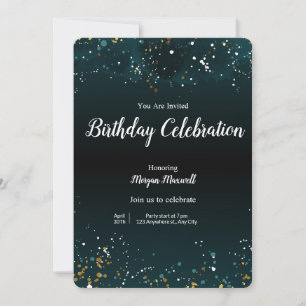 Tranche de Bonheur : Carte d'anniversaire à thème