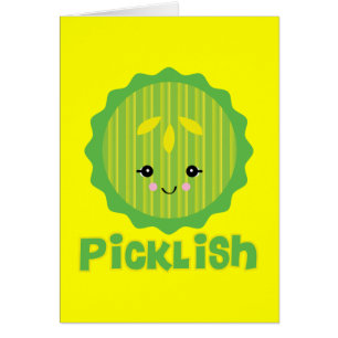 tranche de cornichon kawaii picklish