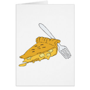 tranche de tarte aux pommes