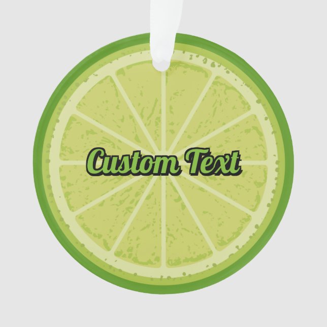 Tranches de chaux (devant)