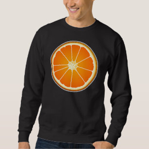 Tranches D'Orange Sweatshirt Fruit Nourriture Hall