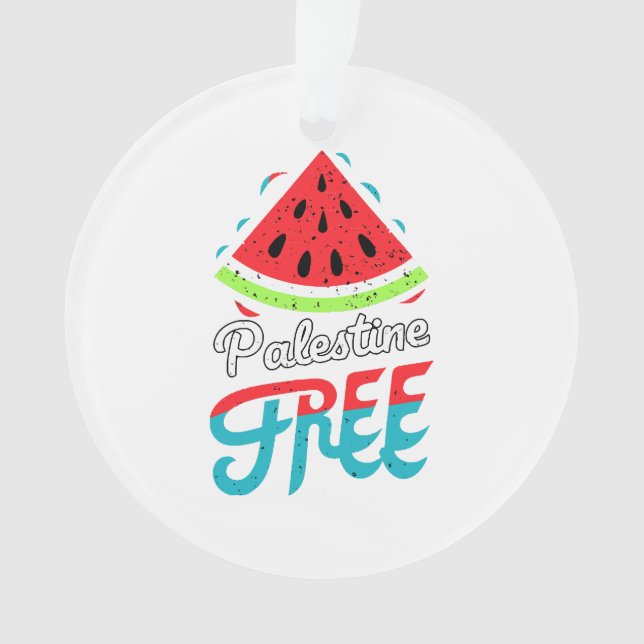 Tranches paisibles Watermelon Free Palestine - Sou (devant)