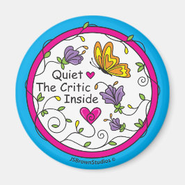 Tranchez Le Critique Inside_Round Magnet 2,25"