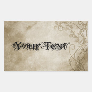 Träne Rechteckiger Aufkleber