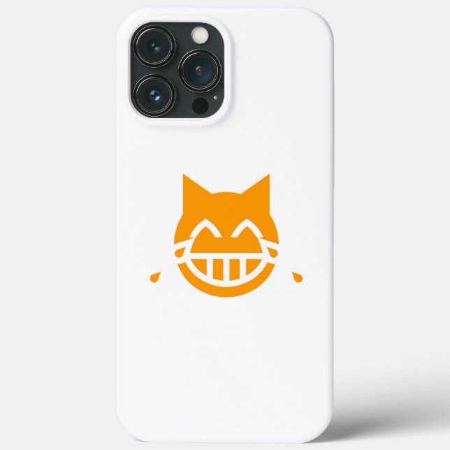 Tränen der Joy Emoji Cat Case-Mate iPhone Hülle (Rückseite)