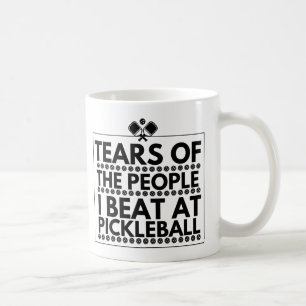 Tränen der Leute, die ich bei Pickleball trage Kaffeetasse