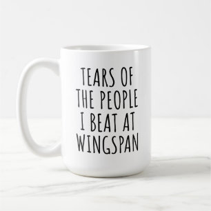 Tränen der Leute, die ich bei Wingspan besiegt hab Kaffeetasse