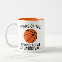Tränen der Leute, die ich beim Basketball geschlag