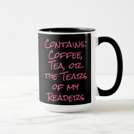 Tränen der Tasse "Meine Leser"