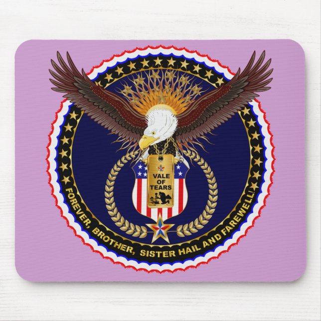 Tränen Die Geschichte 5,817 Mousepad (Vorne)