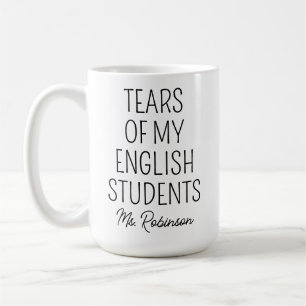 Tränen meiner Englisch-Schüler, Lehrerbewertung Kaffeetasse