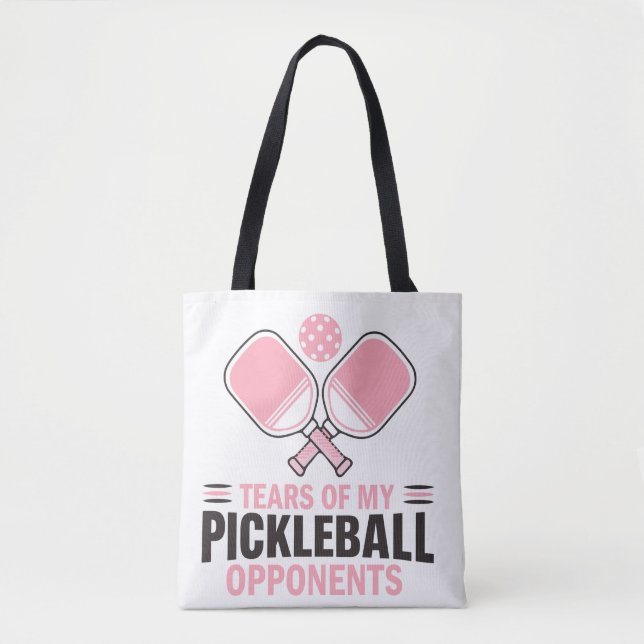 Tränen meiner Gegner im Pickleball - Funny Tasche (Vorderseite)