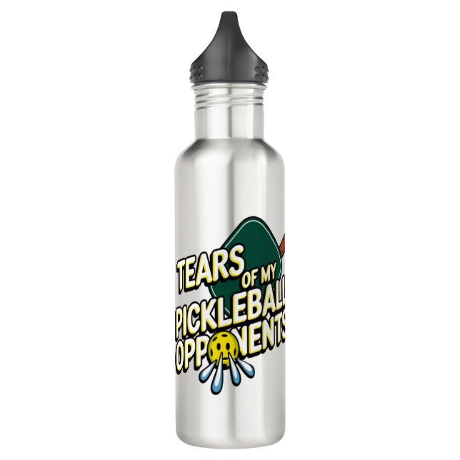 Tränen meiner Pickleball-Gegner Wasser Flasche Edelstahlflasche (Links)