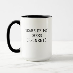 "Tränen meiner Schachgegner" Funny Schach Tasse