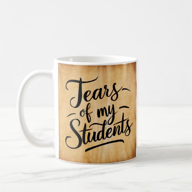 Tränen meiner Schüler Kaffeetasse (Links)