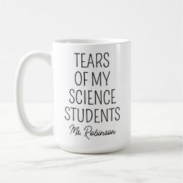Tränen meiner Wissenschaftler, Lehrerbewertung Kaffeetasse
