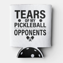Tränen meines Pickleball Funny Minimal Pickleball Dosenkühler