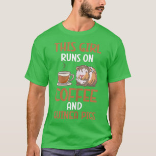 Tränenkartoffel dieses Mädchen läuft auf Kaffee un T-Shirt