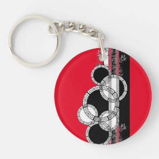 Tränenkeychain-Abstrakt Schlüsselanhänger