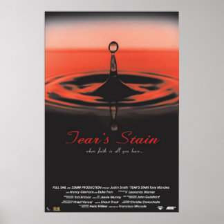 Tränenstain Poster