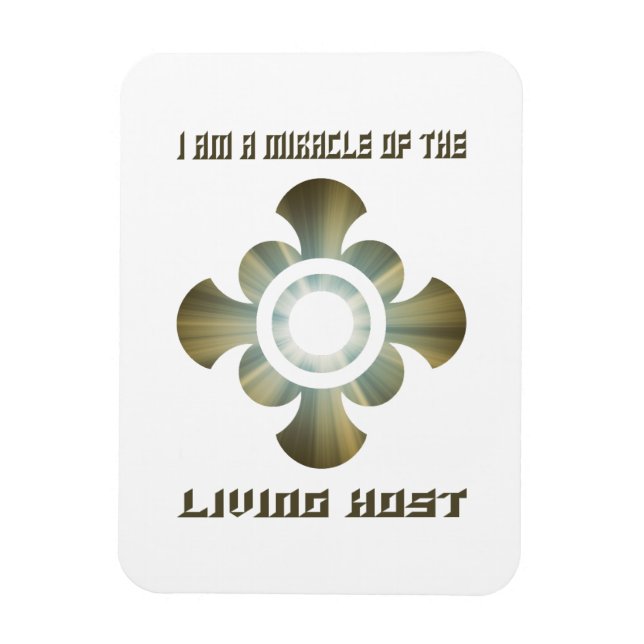 Tranfundierung im Heiligen Eucharisten Magnet (Vertikal)