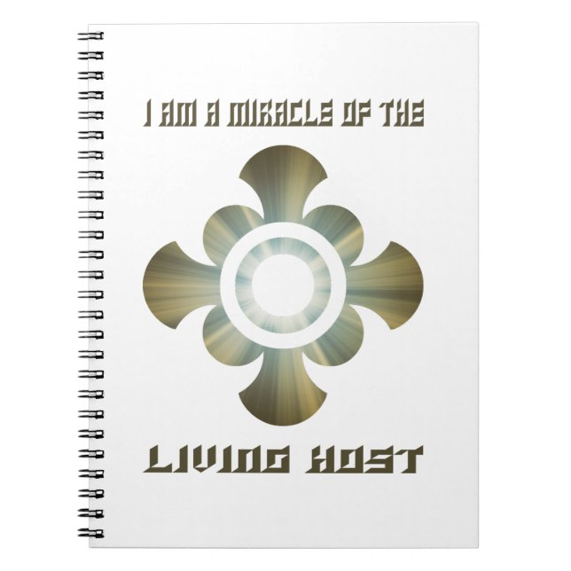 Tranfundierung im Heiligen Eucharisten Notizblock (Vorderseite)