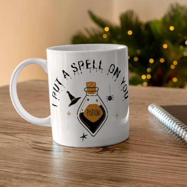 Tränke, den ich dir mit einem Zauber auf Halloween Tasse (Von Creator hochgeladen)