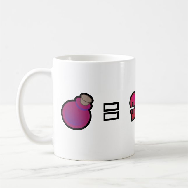 Tränke-Video-Spiel-Kaffee-Tasse Kaffeetasse (Links)