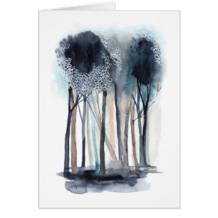 Tranquil abstrakte Bäume