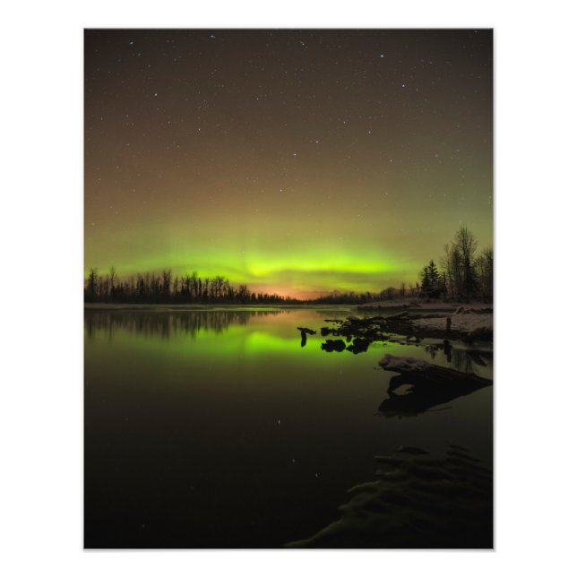 Tranquil Aurora Fotodruck (Vorne)