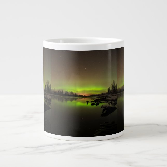 Tranquil Aurora Jumbo-Tasse (Vorderseite)