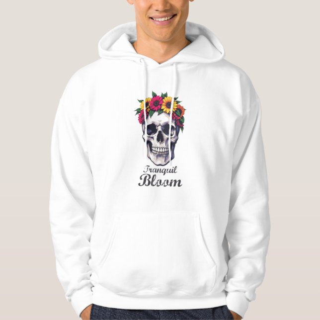 Tranquil Bloom Hoodie (Vorderseite)